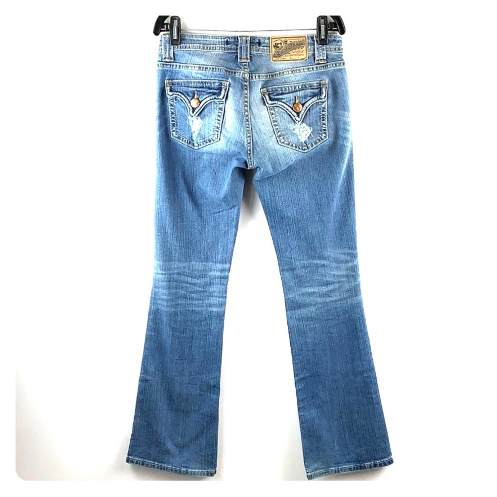 VIGOSS | The New York Boot Style Distressed Jeans - Picture 2 of 8